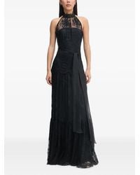 Aniye By - Noa Lace-Overlay Tiered Maxi Dress - Lyst