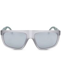 adidas - Rectangle-Frame Logo-Print Sunglasses - Lyst