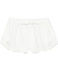 SIR. - Klara Broderie-Anglaise Drawstring Shorts - Lyst
