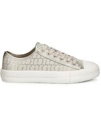 Guess - Carey Logo-Print Sneakers - Lyst