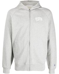 BBCICECREAM - Logo-Print Zip-Up Hoodie - Lyst
