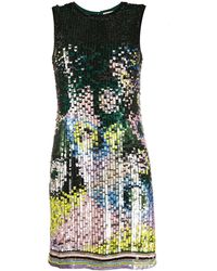 PUCCI - Sequin-Embellished Mini Dress - Lyst