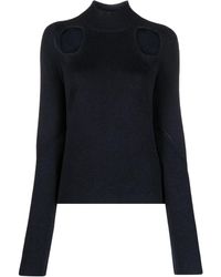 Zadig & Voltaire - Micky Cut-Out Merino-Wool Jumper - Lyst