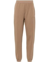 Max Mara - Logo-Embroidered Track Pants - Lyst