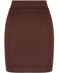 Dolce & Gabbana - High-waisted Pencil Skirt - Lyst