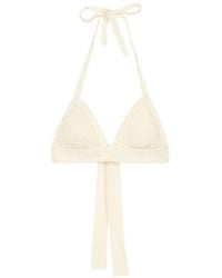 Bompard - Haut De Bikini En Crochet À Col V - Lyst