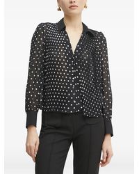 Morgan - Blouse À Pois - Lyst