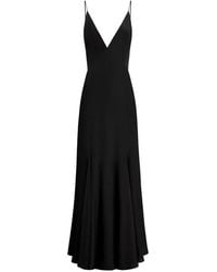 12 STOREEZ - V-Neck Flared Dress - Lyst