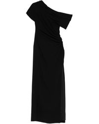 Jonathan Simkhai - Kally Draped One-Shoulder Midi Dress - Lyst