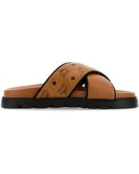 MCM - Sandali Con Stampa - Lyst