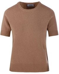 Be You - Short-Sleeve Crew-Neck Jumper - Lyst