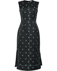 Erdem - Robe Crayon À Design Sans Manches - Lyst