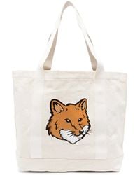 Maison Kitsuné - Chillax Fox Tote Bag - Lyst