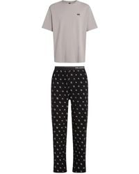 Karl Lagerfeld - Ikon-Dot Pajama Set - Lyst