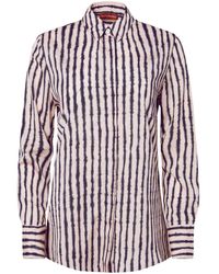 Altuzarra - Chika Striped Silk Shirt - Lyst
