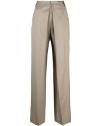 Low Classic - Pleat-detail Tailored Trousers - Lyst
