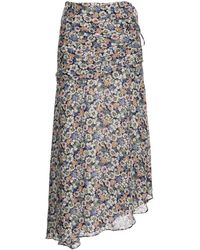 Veronica Beard - Lucien Floral-print Skirt - Lyst