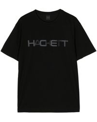 Hackett - T-shirt Met Logoprint - Lyst