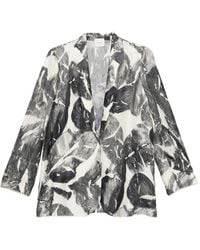 Alysi - Monopetto Floral Single-Breasted Jacket - Lyst