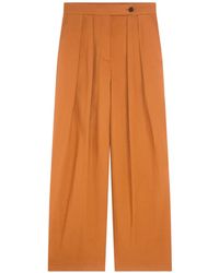 Dries Van Noten - Wide Pleated Pants - Lyst