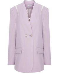 CuAnna - Clarisa Double-Breasted Blazer - Lyst