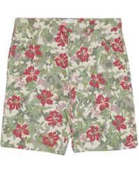 Roy Rogers - Floral-Jacquard Shorts - Lyst