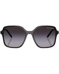 ARMANI EXCHANGE - Lunettes De Soleil À Monture Carrée - Lyst