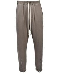 Rick Owens - Drawstring Zipped-Cuff Track Pants - Lyst
