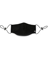 Mostly Heard Rarely Seen Pinstripe Face Mask - Black