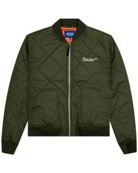 AWAKE NY - Veste Bomber Matelassée À Logo Brodé - Lyst