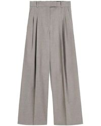 By Malene Birger - Cymbaria Pleat-Detail Wide-Leg Trousers - Lyst