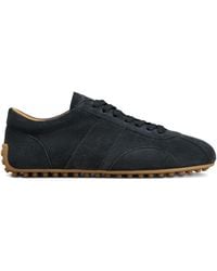 Tod's - Lace-Up Panelled Sneakers - Lyst