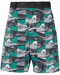 Ferrari - Photograph-Print Shorts - Lyst
