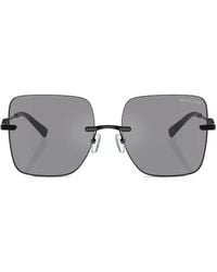 Michael Kors - Quèbec Rimless Sunglasses - Lyst