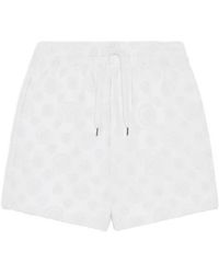 CASABLANCA - Floral Trim Classic Shorts - Lyst