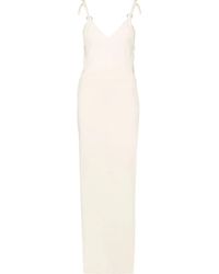 Rabanne - Maxi-Jurk Met Uitgesneden Detail - Lyst