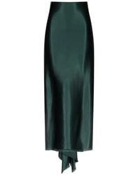 FFORME - Jovie Draped-Back Skirt - Lyst