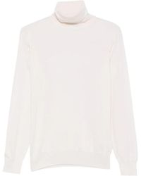 SERGIO MORETTI FIRENZE - Roll-Neck Long-Sleeve Sweater - Lyst