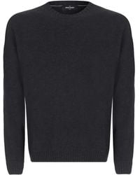 Gran Sasso - Ribbed Crew Neck Sweater - Lyst