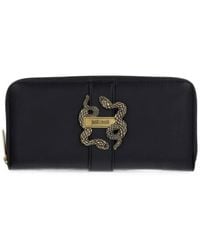 Just Cavalli - Iconic Snakes Logo-Plaque Wallet - Lyst
