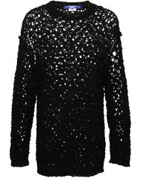 Junya Watanabe - Open-Knit Linen-Blend Jumper - Lyst