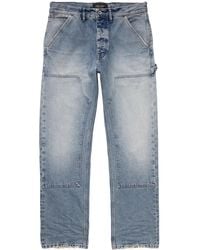 Purple Brand - Faded-Effect Low-Rise Jeans - Lyst