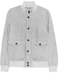 Eleventy - Suede Jacket - Lyst