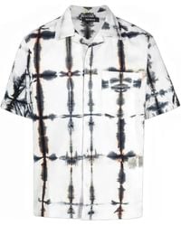 NAHMIAS - Tie-Dye Short-Sleeve Shirt - Lyst