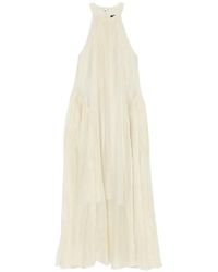 ELEH - Crinkled Maxi Dress - Lyst