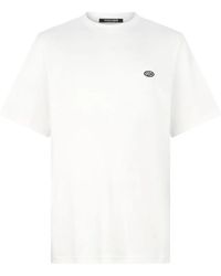 Roberto Cavalli - Embroidered-Logo T-Shirt - Lyst