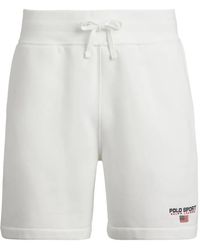 Polo Ralph Lauren - Relaxed-Fit Cotton Blend Fleece 15Cm Polo Sport Shorts With Embroidered Logo - Lyst