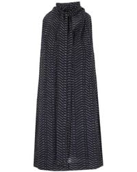 Missoni - Sleeveless Mini Dress With Scarf-Collar - Lyst