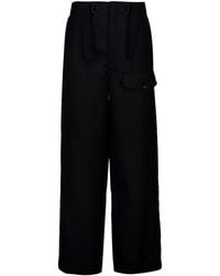 AURALEE - Belted Cargo Pants - Lyst