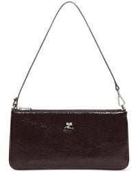 Courreges - Logo-Plaque Clutch Bag - Lyst